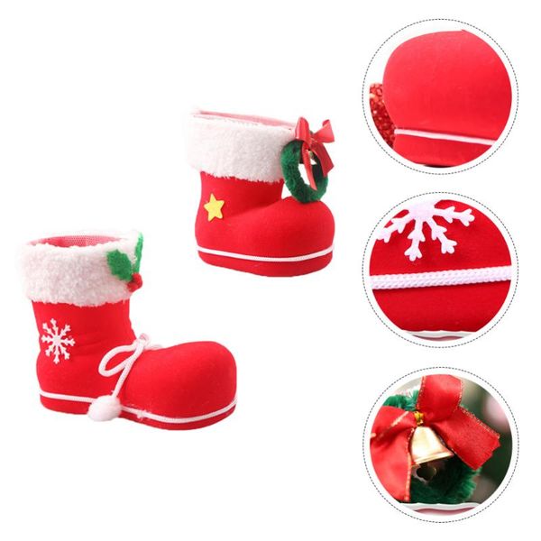 party decoration 2pcs christmas candy boots stocking santa gift and treat bags baskets
party decoration 2pcs christmas candy boots stocking santa gift and treat bags baskets