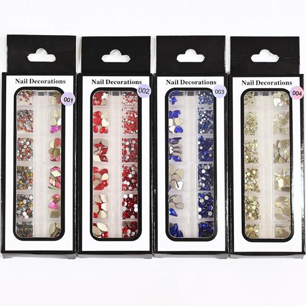 nail art decorations 1box mix shape crystal rhinestone 12 girds multi-shape glass flat back diamond 3d ab color manicure charms, Silver;gold
nail art decorations 1box mix shape crystal rhinestone 12 girds multi-shape glass flat back diamond 3d ab color manicure charms, Silver;gold