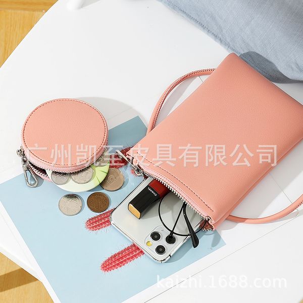 new korean macarone mini one shoulder bag phone bags women's multifunctional change messenger mobile phone bag, Black
new korean macarone mini one shoulder bag phone bags women's multifunctional change messenger mobile phone bag, Black