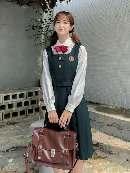 clothing sets 2021 japanese style jk school uniform solid pleated skirts for girls korean students high waist dress full sleeve suit, White
clothing sets 2021 japanese style jk school uniform solid pleated skirts for girls korean students high waist dress full sleeve suit, White
