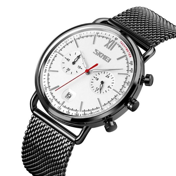 wristwatches fashion men watches skmei brand quartz watch satch date display wristwatch for man luxury stainless steel waterproof clock, Slivery;brown
wristwatches fashion men watches skmei brand quartz watch satch date display wristwatch for man luxury stainless steel waterproof clock, Slivery;brown