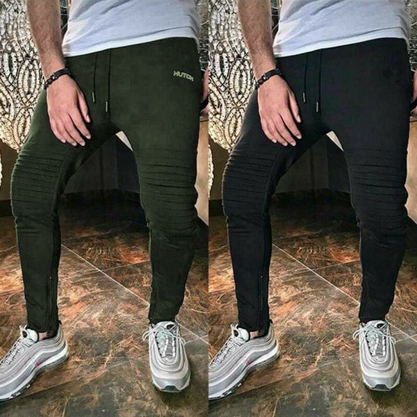 atest fashion 2021 men casual slim fit sport twill solid running joggers gym jogging broek, Black
atest fashion 2021 men casual slim fit sport twill solid running joggers gym jogging broek, Black