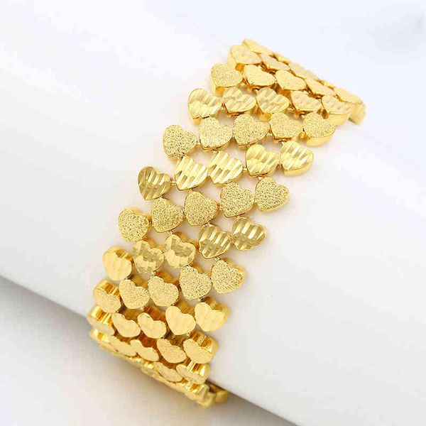 74486 xuping imitation jewellery unique design heart shape gold bracelet, Golden;silver
74486 xuping imitation jewellery unique design heart shape gold bracelet, Golden;silver
