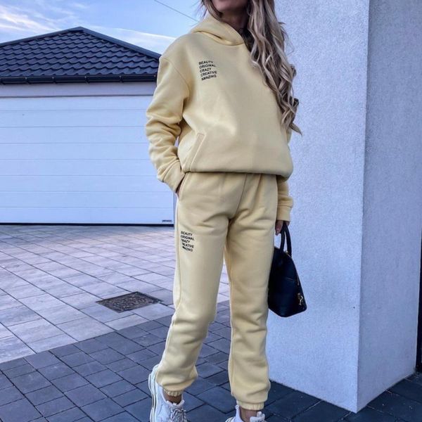 women's two piece pants wenyujh hoodies suit spring solid casual tracksuit women velvet 2 pieces set sports sweatshirts pullover sweatp, White
women's two piece pants wenyujh hoodies suit spring solid casual tracksuit women velvet 2 pieces set sports sweatshirts pullover sweatp, White