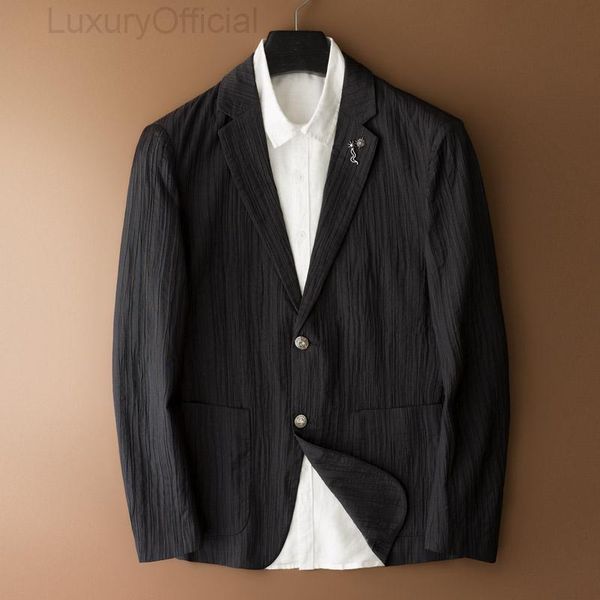 men's suits & blazers striped suit youth version slim fit fashion casual wear single west black coat small, White;black
men's suits & blazers striped suit youth version slim fit fashion casual wear single west black coat small, White;black