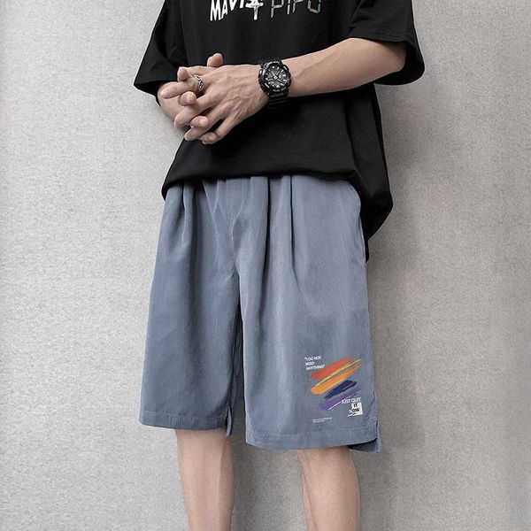 men's shorts loose basketball men casual elastic waist korean short pants summer thin solid color herenkleding clothing eb50dk, White;black
men's shorts loose basketball men casual elastic waist korean short pants summer thin solid color herenkleding clothing eb50dk, White;black