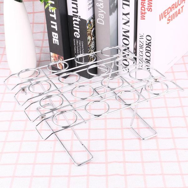 1pc ice cream display storage rack ice cream cone holder stand 16 cavities for home shop silver
1pc ice cream display storage rack ice cream cone holder stand 16 cavities for home shop silver