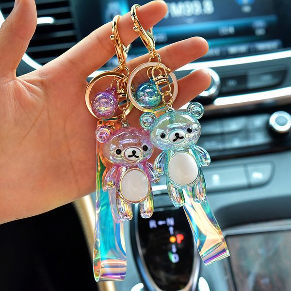 liquid keyring glitter bear quicksand keyring acrylic key fob backpack pendant couples women men boyfriend friend keychain gift, Silver
liquid keyring glitter bear quicksand keyring acrylic key fob backpack pendant couples women men boyfriend friend keychain gift, Silver