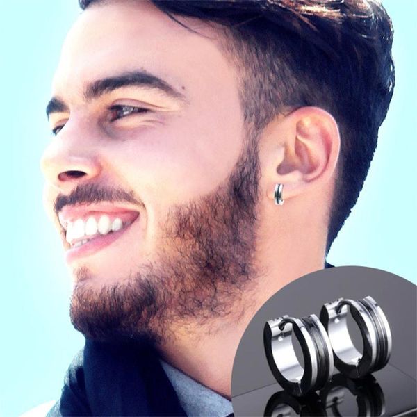 stud personality earrings men's titanium steel fashion temperament boys single, Golden;silver
stud personality earrings men's titanium steel fashion temperament boys single, Golden;silver