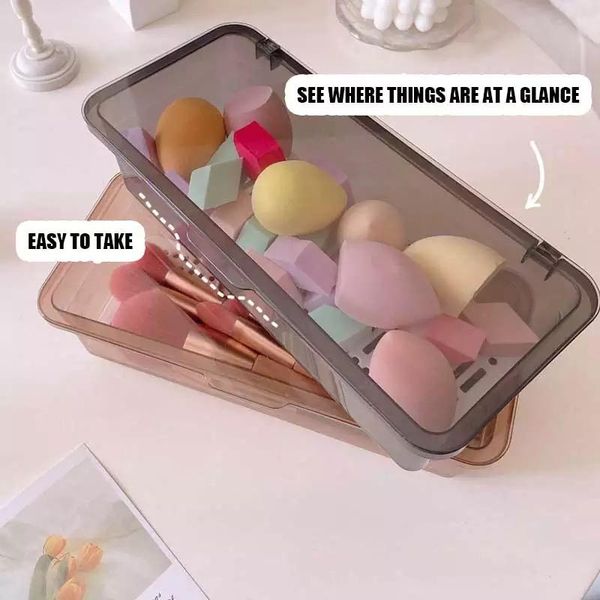 storage boxes & bins makeup brush box with lid dustproof for eye shadow beauty egg eyebrow organizer travel portable bucket
storage boxes & bins makeup brush box with lid dustproof for eye shadow beauty egg eyebrow organizer travel portable bucket