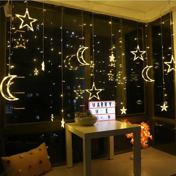 led stars moon curtain lights starry bedroom living room decoration lamp romantic creative lights string
led stars moon curtain lights starry bedroom living room decoration lamp romantic creative lights string
