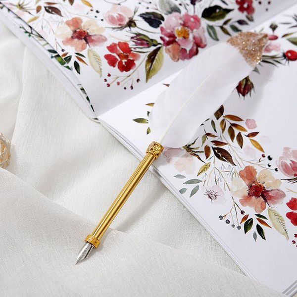 vintage quill dip white feather pen fountain pens calligraphy writing supplies
vintage quill dip white feather pen fountain pens calligraphy writing supplies