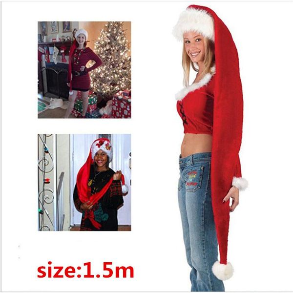 party masks 1.5m plush christmas hat woman winter holiday caps cotton cap gift
party masks 1.5m plush christmas hat woman winter holiday caps cotton cap gift