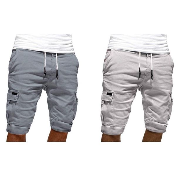 men's shorts 2pcs casual multi-pocket five-point pants drawstring baggy loose plus, white & light gray, White;black
men's shorts 2pcs casual multi-pocket five-point pants drawstring baggy loose plus, white & light gray, White;black