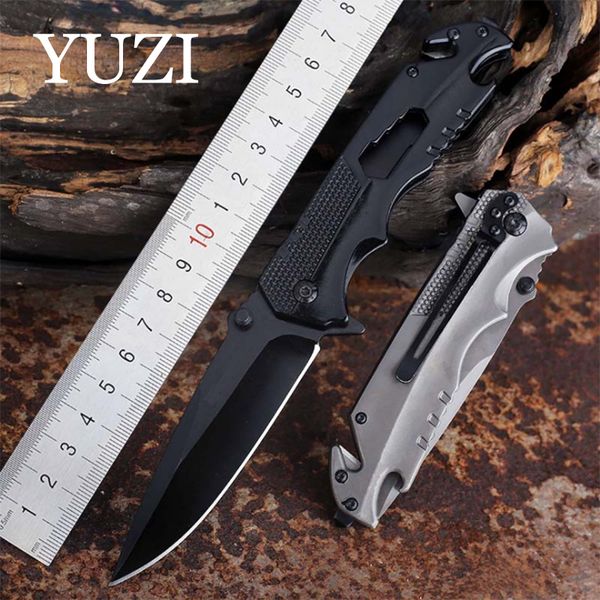 fast open tactical folding knife 5cr15mov 57hrc titanium steek handle hunting survival pocket knife utility outdoor camping tools
fast open tactical folding knife 5cr15mov 57hrc titanium steek handle hunting survival pocket knife utility outdoor camping tools