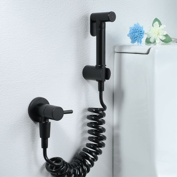 2021 new faucet hand held bidet sprayer douche toilet kit black 304 stainles steel shattaf shower head copper vae set jet 10iy
2021 new faucet hand held bidet sprayer douche toilet kit black 304 stainles steel shattaf shower head copper vae set jet 10iy