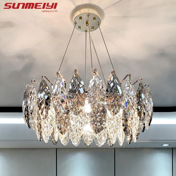 chandeliers led leaf crystal room lights for living bedroom dining modern chandelier lamps hanging lighting decor
chandeliers led leaf crystal room lights for living bedroom dining modern chandelier lamps hanging lighting decor