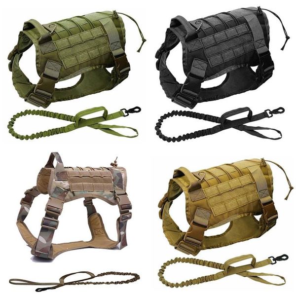 tactical dog harness pet dog durable vest with handle nylon bungee leash for german shepherd small large dogs
tactical dog harness pet dog durable vest with handle nylon bungee leash for german shepherd small large dogs