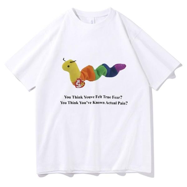 men's t-shirts funny inchworm tshirt men women hip hop short sleeve cool novelty design pattern t-shirt mens graphics tee summer t sh, White;black
men's t-shirts funny inchworm tshirt men women hip hop short sleeve cool novelty design pattern t-shirt mens graphics tee summer t sh, White;black