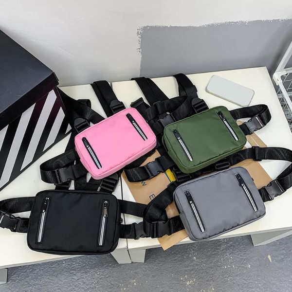 waist bags fashion nylon chest rig bag black vest hip hop streetwear functional pack sport casual reflective pouch
waist bags fashion nylon chest rig bag black vest hip hop streetwear functional pack sport casual reflective pouch