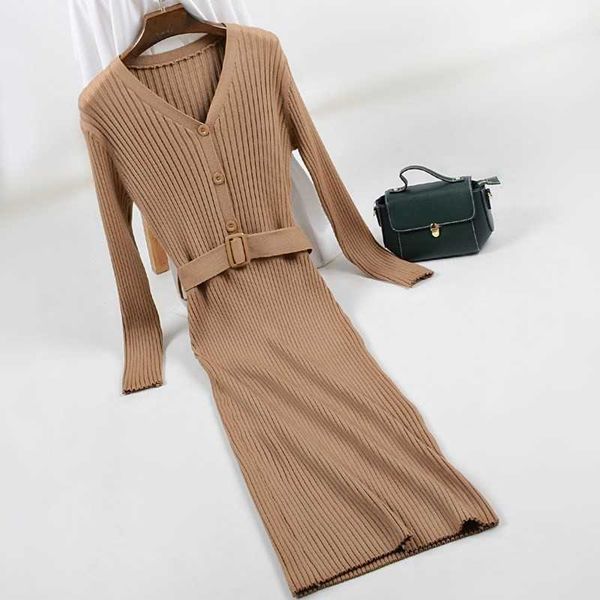 women long sweater v neck pullover slim sleeve femame jumper with sashes ol ladies pull femme 210601, Black;gray
women long sweater v neck pullover slim sleeve femame jumper with sashes ol ladies pull femme 210601, Black;gray