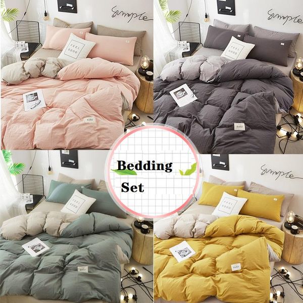 bedding sets nordic 4pcs set soft sanding quilt cover bed sheet pillowcase king twin size bedroom
bedding sets nordic 4pcs set soft sanding quilt cover bed sheet pillowcase king twin size bedroom