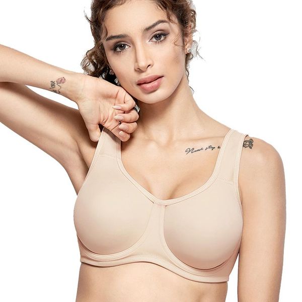 gym clothing women's full support active sports bra max control high impact underwire external rims running lingerie for woman 44g, White;black
gym clothing women's full support active sports bra max control high impact underwire external rims running lingerie for woman 44g, White;black