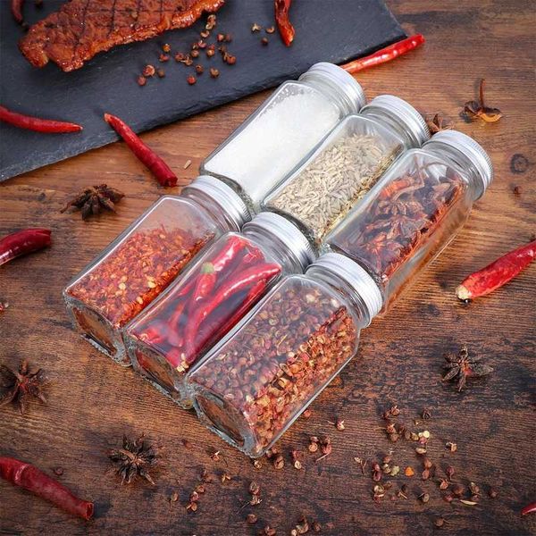 storage bottles & jars kitchen 12/24pcs glass spice jar set home pepper sugar salt container outdoor portable kitchenware accessories with l
storage bottles & jars kitchen 12/24pcs glass spice jar set home pepper sugar salt container outdoor portable kitchenware accessories with l