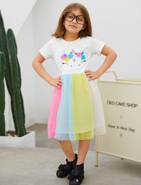 unicorn girls summer child girl dress white rainbow princess party kids clothes for age 8 childrens costum, Red;yellow
unicorn girls summer child girl dress white rainbow princess party kids clothes for age 8 childrens costum, Red;yellow