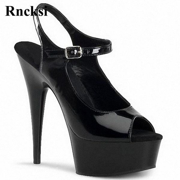 sandals rncksi women romantic straps super high 15cm heel shoes night club 6 inch wind models pole dance, Black
sandals rncksi women romantic straps super high 15cm heel shoes night club 6 inch wind models pole dance, Black