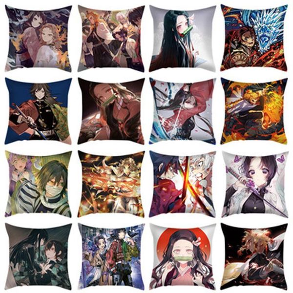 cushion/decorative pillow anime demon slayer pillowcase home decor peach skin cushion cover cartoon art print pillowcases waist decorative
cushion/decorative pillow anime demon slayer pillowcase home decor peach skin cushion cover cartoon art print pillowcases waist decorative