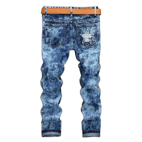 kh patches european and american fashion of on straight line brim from men hip hop casual holes broken pants jeans patchwork 46kp, Blue
kh patches european and american fashion of on straight line brim from men hip hop casual holes broken pants jeans patchwork 46kp, Blue