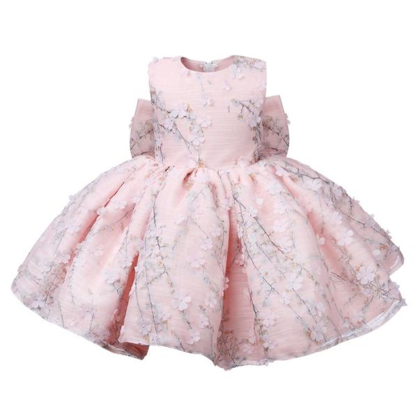 girl's dresses baby girl dress 1 year birthday infant floral tulle princess bow baptism gown born wedding party christening vestidos, Red;yellow
girl's dresses baby girl dress 1 year birthday infant floral tulle princess bow baptism gown born wedding party christening vestidos, Red;yellow