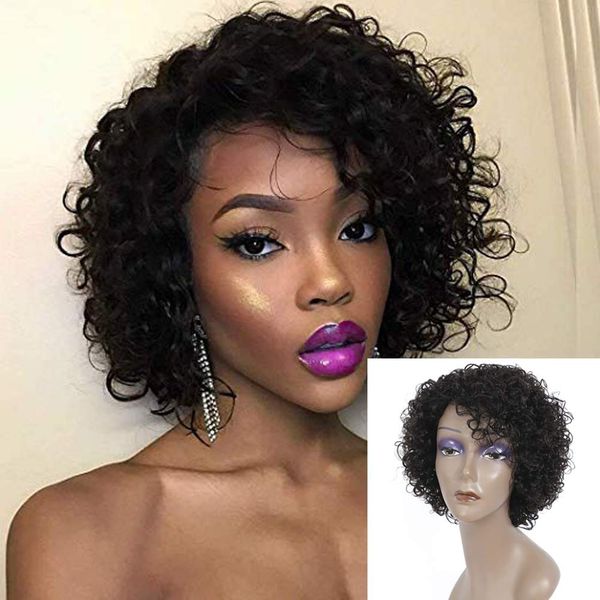 short curly human hair wigs for black women, udu brazilian deep wave none lace front wig with bangs deep curly wigs (deep curly wig)
short curly human hair wigs for black women, udu brazilian deep wave none lace front wig with bangs deep curly wigs (deep curly wig)