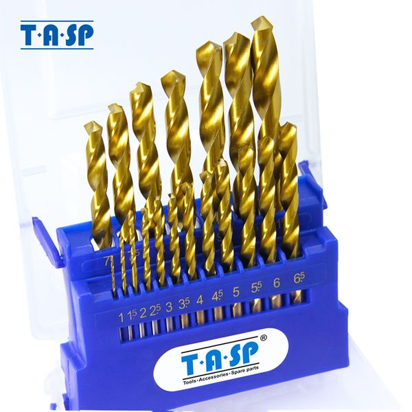 tasp 19pcs metal drill bit set 110mm titanium coated hss & m35 cobalt drill bit for metal stainless steel wood tool accessories
tasp 19pcs metal drill bit set 110mm titanium coated hss & m35 cobalt drill bit for metal stainless steel wood tool accessories