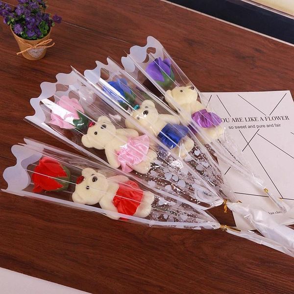 a single little bear soap flower valentines gift fake rose bouquets promotional activities to promote small gifts
a single little bear soap flower valentines gift fake rose bouquets promotional activities to promote small gifts
