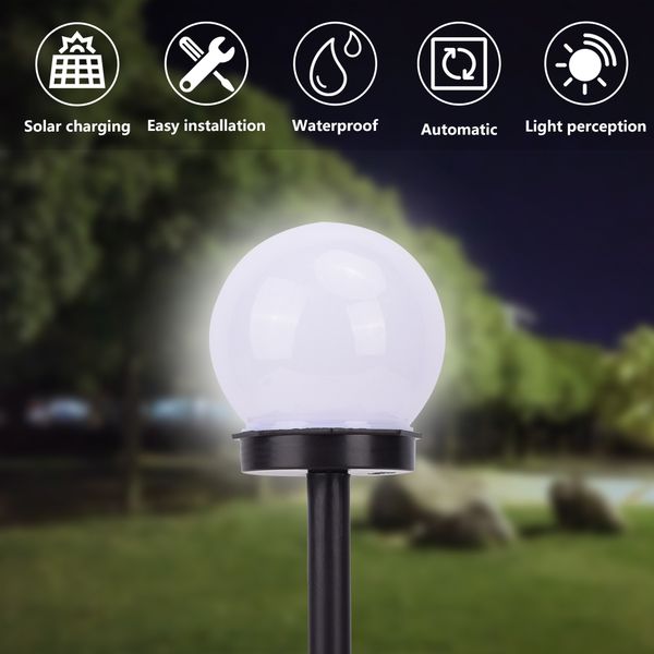 10 pcs solar sensor ball smart light control outdoor waterproof lawn garden decoration light white light
10 pcs solar sensor ball smart light control outdoor waterproof lawn garden decoration light white light