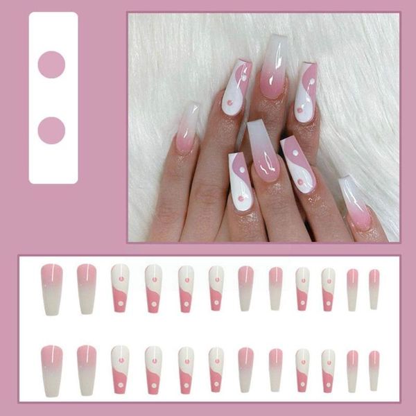 nail art kits 1 set false tips gossip lines stiletto ballerina with faux summer decoration glue decal ongles coffin acrylic z2y1
nail art kits 1 set false tips gossip lines stiletto ballerina with faux summer decoration glue decal ongles coffin acrylic z2y1