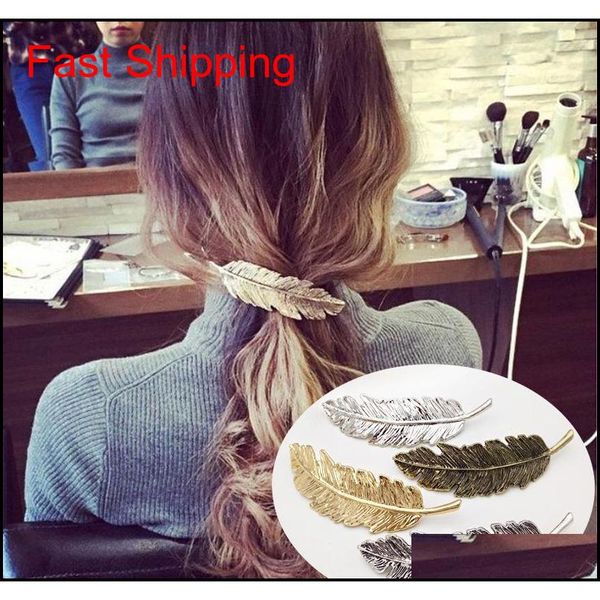 korea new fashion metal feather hairpin hair clips satement hairpins hairwear accessories women jewe qylsij bdehome, Silver
korea new fashion metal feather hairpin hair clips satement hairpins hairwear accessories women jewe qylsij bdehome, Silver