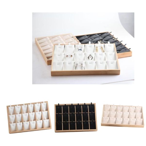 bamboo wood jewelry display stand storage tray boxes pendant necklace holder, Pink;blue
bamboo wood jewelry display stand storage tray boxes pendant necklace holder, Pink;blue