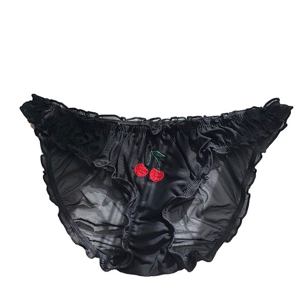 women sexyy lace cute underwear panty temptation ladies solid low waist fruit embroidery transparent seamless sweet briefs, Red;black
women sexyy lace cute underwear panty temptation ladies solid low waist fruit embroidery transparent seamless sweet briefs, Red;black