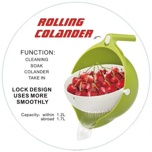 hanging baskets double drain basket bowl rice washing kitchen sink strainer noodles vegetables gadget colander coladores de cocina#y20
hanging baskets double drain basket bowl rice washing kitchen sink strainer noodles vegetables gadget colander coladores de cocina#y20