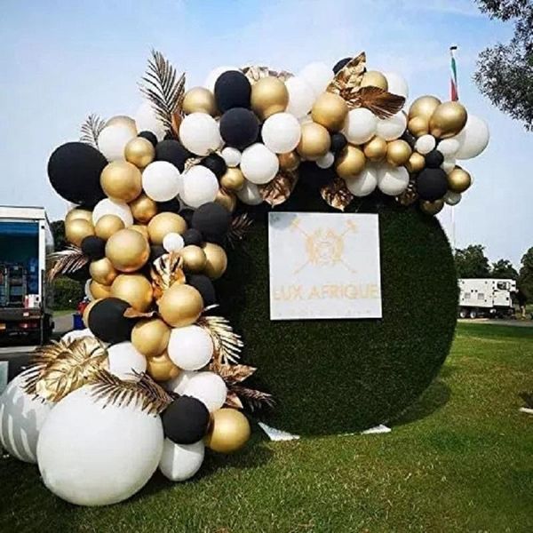 party decoration black gold white balloon garland arch kit 153pcs balloons for bridal shower birthday wedding bachelorette backdrop décor
party decoration black gold white balloon garland arch kit 153pcs balloons for bridal shower birthday wedding bachelorette backdrop décor