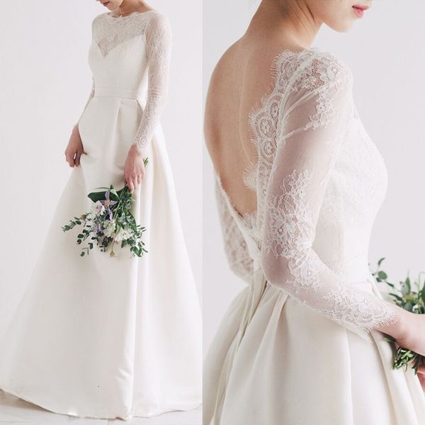 2021 vestido noiva high end gowns a line long satin bridal es robe de mariee custom made wedding new mjtm, White
2021 vestido noiva high end gowns a line long satin bridal es robe de mariee custom made wedding new mjtm, White