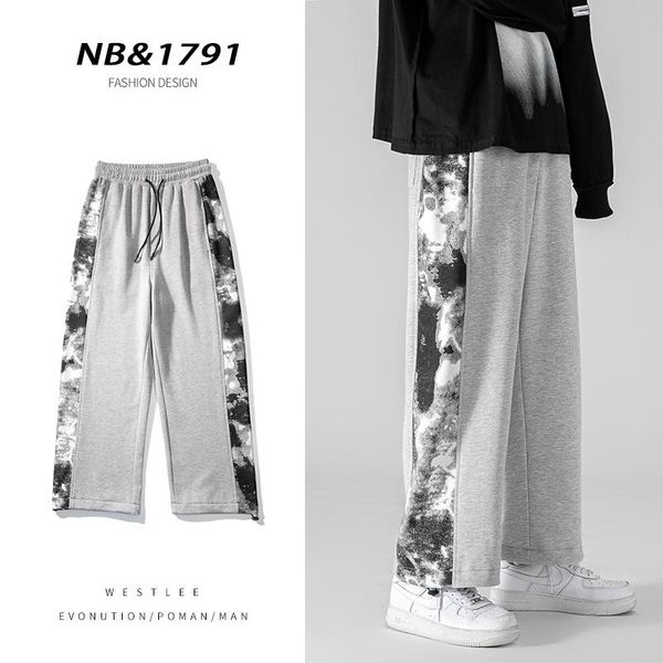 men's pants autumn jogging harem drawstring cropped trousers fashion causal street elastic waist straight sweatpants male female, Black
men's pants autumn jogging harem drawstring cropped trousers fashion causal street elastic waist straight sweatpants male female, Black