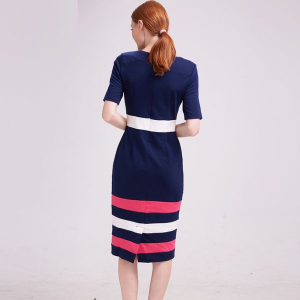 2019 women dress autumn winter short sleeve blends cotton bodycon pencil dress casual striped work dress vestidos, Black;gray
2019 women dress autumn winter short sleeve blends cotton bodycon pencil dress casual striped work dress vestidos, Black;gray