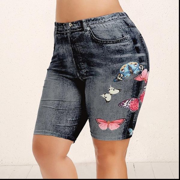 print plus size women shorts leggings summer fake butterfly denim ladies shorts summer floral printed high waist female shorts, White;black
print plus size women shorts leggings summer fake butterfly denim ladies shorts summer floral printed high waist female shorts, White;black