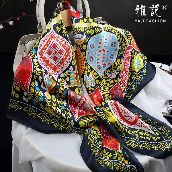 scarves 100% silk scarf plain crepe satin printed large square ladies shawl spring autumn winter summer, Blue;gray
scarves 100% silk scarf plain crepe satin printed large square ladies shawl spring autumn winter summer, Blue;gray