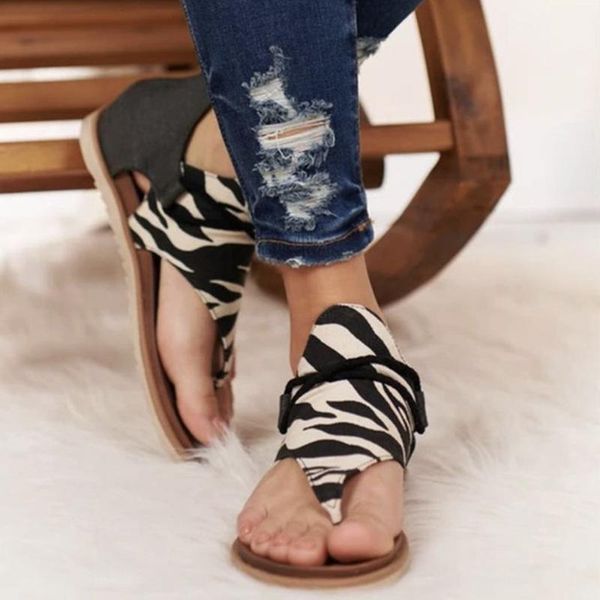 women sandals leopard pattern large size rome sandals women's anti-slip selling wedges summer shoes, Black
women sandals leopard pattern large size rome sandals women's anti-slip selling wedges summer shoes, Black