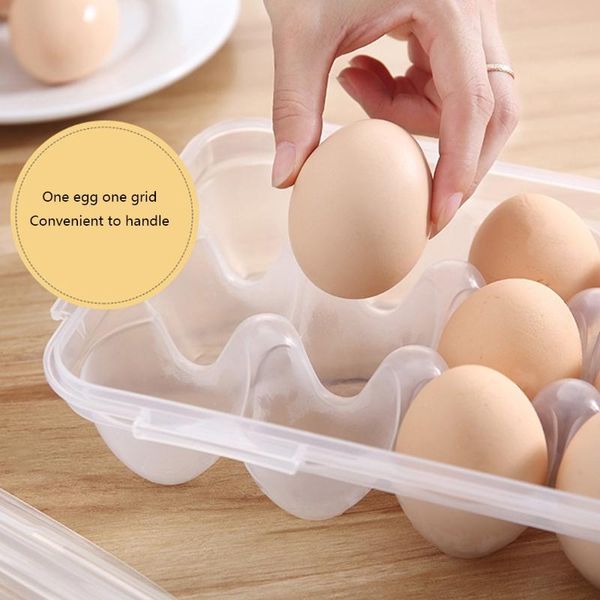 storage bottles & jars 10/18 grid egg box eggs tray with lid refrigerator rack container holder fridge organizer
storage bottles & jars 10/18 grid egg box eggs tray with lid refrigerator rack container holder fridge organizer